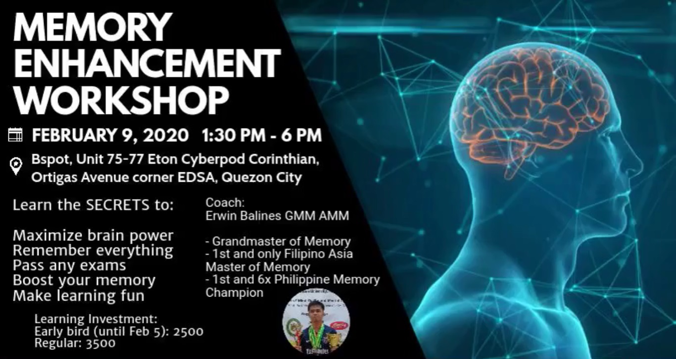 Memory Enhancement (February 9, 2020) Erwin Balines